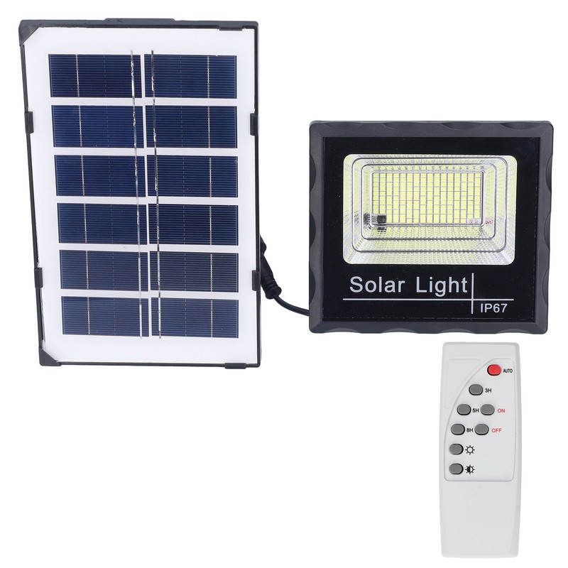 Solar Wall Lamp 100 LEDs High Brightness 50W Waterproof Outdoor