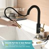 CENOSA Modern Bar Sink Faucet for Kitchen Sink Single Handle