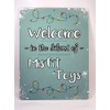 Welcome to the Island of Misfit Toys Sign Metal Print