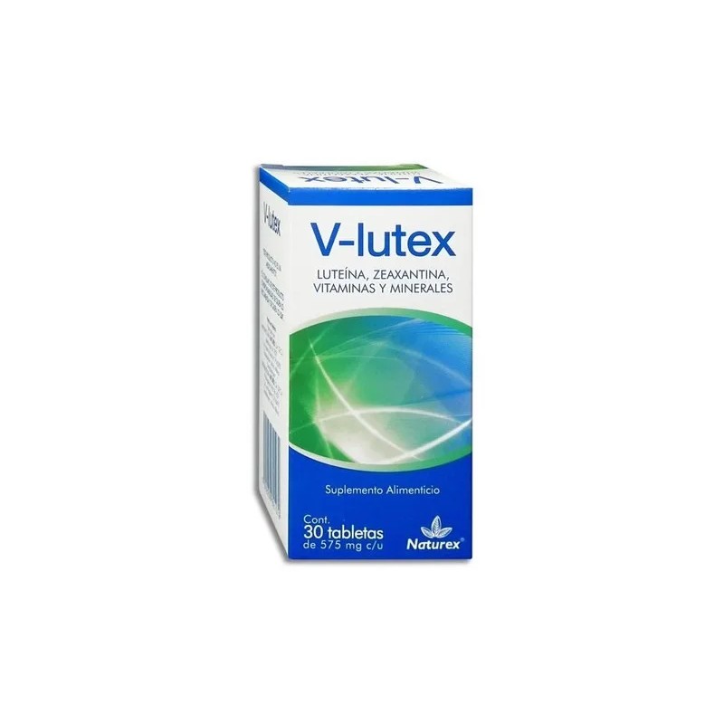 V- Lutex (luteína, Vitaminas Y Minerales) C/30 Tabs. Naturex Sabor
