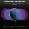 NEEWER ND Filter Set Compatible with DJI Osmo Action 4,