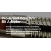 Pro-Graad Core Drill Bit Adapter 5/8"-11 Thread to 1/2" Hex