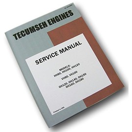 Roper T02251R Rt-10 Lawn Mower Tractor Tecumseh Hh100 Engine Service Manual