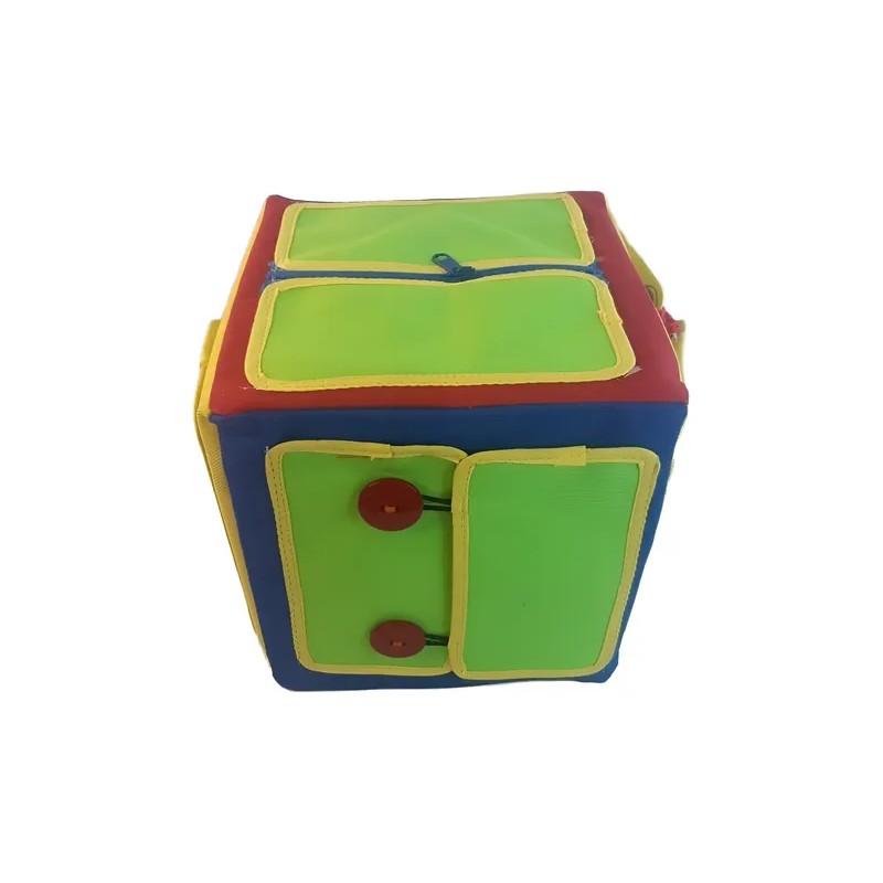 Cubo Montessori, De Coordinación 20x20 Cms. Didáctico