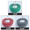 Hiqalty 6PCS Non Woven Abrasive Buffing Polishing Wheel Drill Attachment