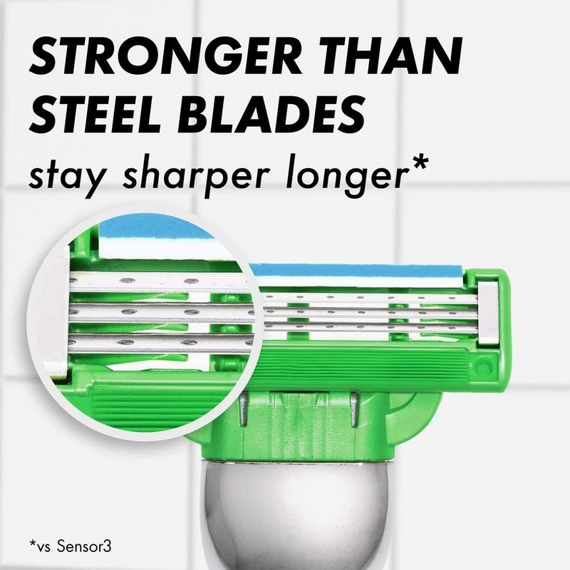 Gillette Mach3 Sensitive Razors for Men, 1 Handle, 5 Blade