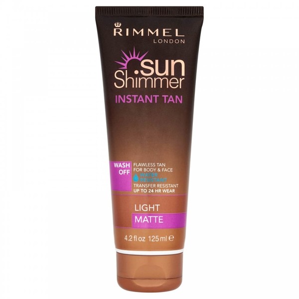 Coty Sunshimmer Instant Tan Light Matte 125ml