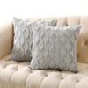 Volcanics Pack of 2 Faux Wool Throw Pillow Covers 20x20