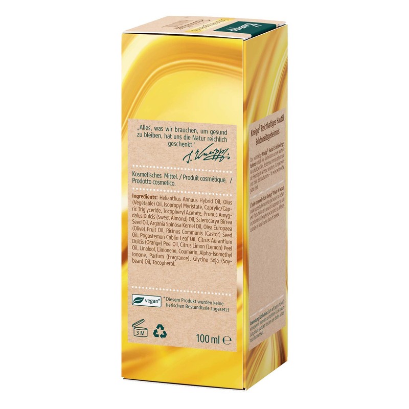 Kneipp Skin Oil Schönh Ice Secret 100 ml, Pack of 6 x