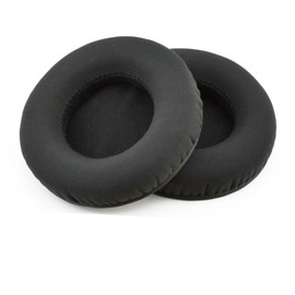 Tofficu Replacement XL Ear Cushions for Over Ear Headphones Durable PU Comfortable Black Pads for Enhanced Bass Performance