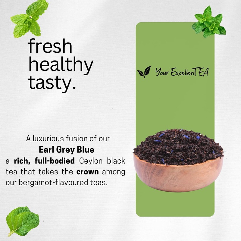 Your ExcellenTEA - Earl Grey Blue Flower - Black Tea