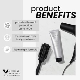 Kenra Professional Perfect Blowout 5 | Crema para peinado de fijación ligera | Protección térmica | Aumenta cuerpo y volumen general | Fórmula ligera | Todo tipo de cabello | 141 g