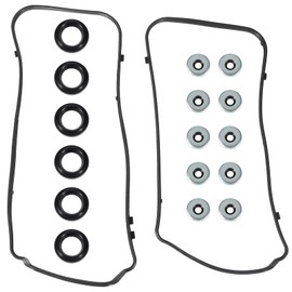 Vincos Engine Cylinder Valve Cover Gasket Set VS50773R Compatible with Accord Odyssey Crosstour Pilot Ridgeline Acura MDX RDX RL TL TSX ZDX 3.5L 3.7L V6,VS50559 12030RJA000
