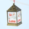 Mulberry Studios Starlight Lantern Christmas Tree Hanger Names H-M Luna
