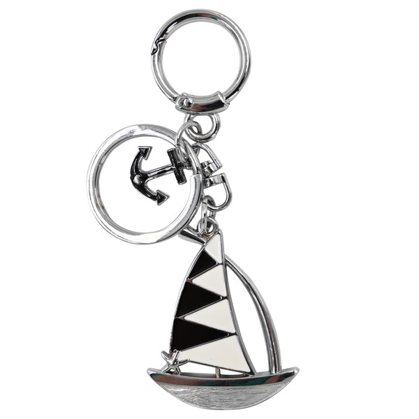 LaKon Lacon Fashionable Ship State Key Chain Metal Beautiful Gift