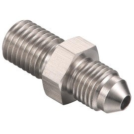 Podavelle 3AN Male to M10x1.25 Male Stainless Steel Brake Fitting Adapter Connector