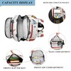 Glaphy Ambulance Cars Pattern Backpack School Bag Lightweight Laptop Backpack