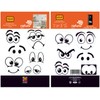 Plage 152003 Sticker XXS - Comic eyes, 2 Sheets, 11