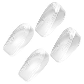 Mobestech Shoe Lift Inserts 2 Pairs Height Increase Insoles Gel Inserts for Men Women Comfortable Durable