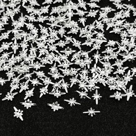 3D Star Nail Art Charms 200Pcs Silver Star Nail Charms Mini Stars Nail Charms for Nail Art Cute Alloy Star Nail Accessories Cross Star Nail Studs Nail Art Decoration Kawaii Nail Art Supplies for Women