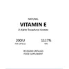 Vitamin E 200IU D-Alpha Tocopherol – 100% Natural Vitamin E