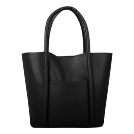 QUINTRA Plain women's bags with large capacity and optional multi-colour pockets are suitable for any advent calendar bags, black, One Size