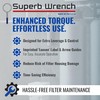 Heavy Duty Metal Water Filter Housing Wrench #4 for Whirlpool