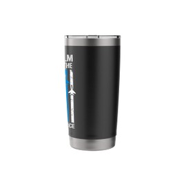 Stay Calm And Call The US Air Force Flag USAF Veteran Stainless Steel Insulated Tumbler
