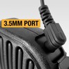 Sheepdog SD28-TA1 Police Remote Shoulder Speaker Microphone, Compatible with Harris
