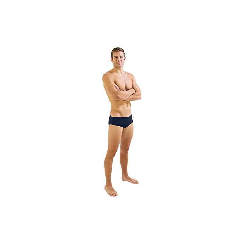 FINIS Men's Aqua Short Solid Navy 32 Swim Briefs