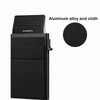 FDDU Men Women Aluminum Alloy Wallet Coin Pocket Magnetic Closure