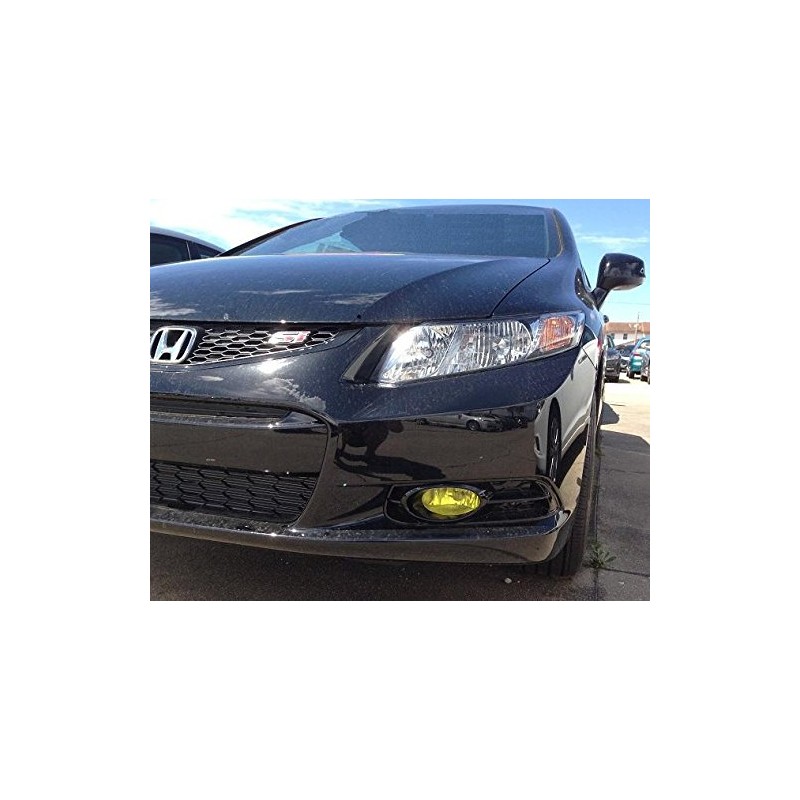 SlickMod Precut Vinyl Tint Cover for 2012-2015 Honda Civic Foglights
