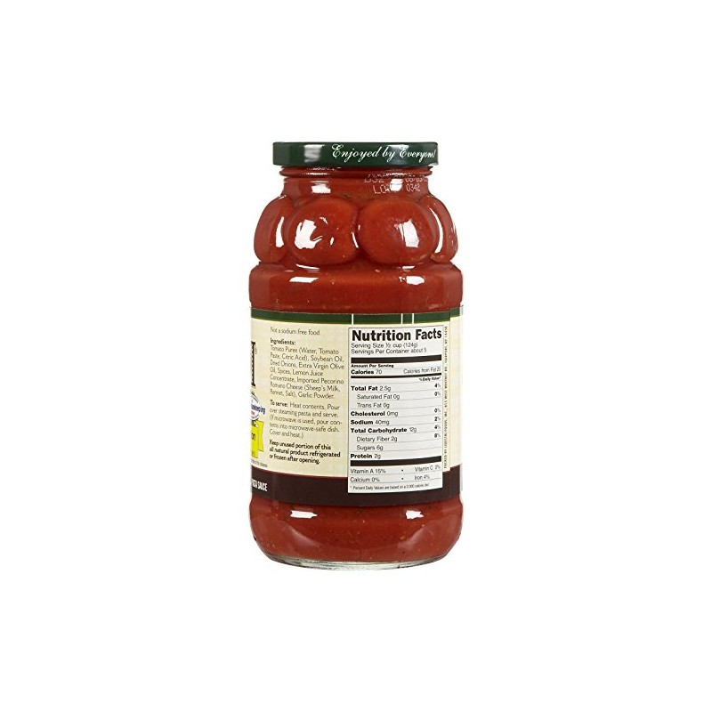 Francesco Rinaldi Traditional Pasta Sauce, No Salt Added,1.46 Pound (Pack