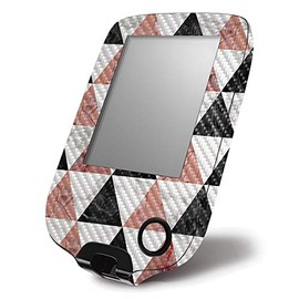 MightySkins Carbon Fiber Skin for Abbott Freestyle Libre 1 & 2 - Marble Pyramids | Protective, Durable Textured Carbon Fiber Finish | Easy to Apply, Remove, and Change Styles | Made in The USA