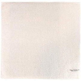 Happy Handkerchief Organic White, Made in Japan, Imabari, Organic, 100% Cotton, Soft, Lightweight, Hand Towel