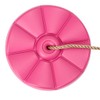 Swing Flower Rocking Wheel Rocking Plate Playground Swing Seat Non-Slip
