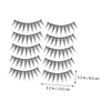 Beavorty Fluffy Natural False Lashes for Women Pairs Fake Eyelashes