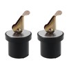Briny River 2PCS 7/8 Zoll Messing Snap Lock Baitwell Ablauf