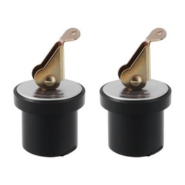 Briny River 2PCS 7/8 Zoll Messing Snap Lock Baitwell Ablauf Stecker für Boote Yachten Kajaks