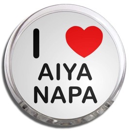I Love Aiya Napa - Fridge Magnet Memo Clip