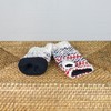 Freak Scene Arm Warmers - Knitted Wool - Black/Red, Black