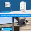 Hiseeu 3MP 2K Wireless Security Camera System, Indoor/Outdoor, Motion Detection,