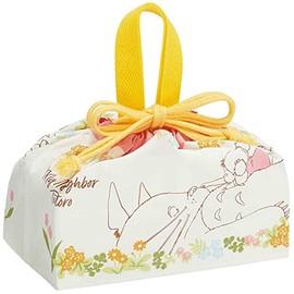 Skater KB7-A Children's Lunch Bag, Drawstring Bag, My Neighbor Totoro, Made in Japan