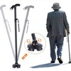Elderly cane four-legged foldable four-legged walking for the elderly grandmother