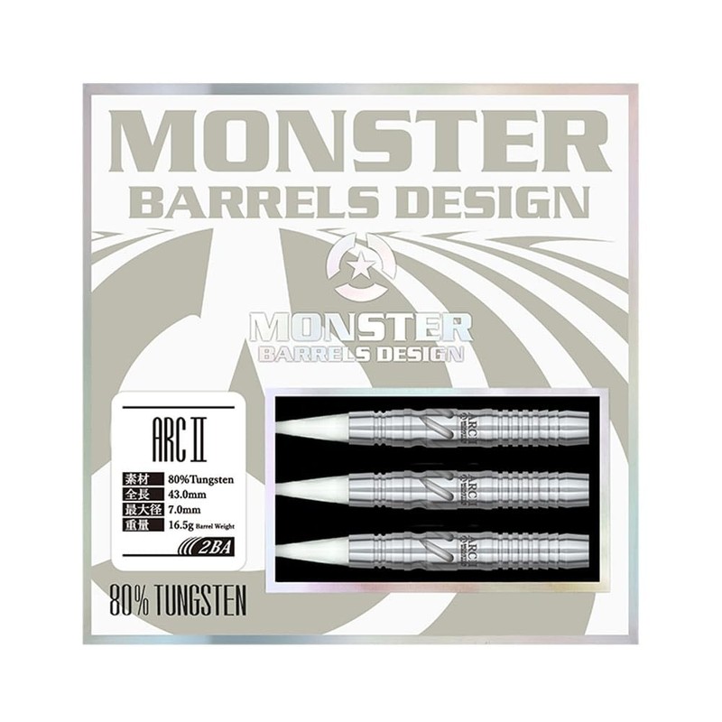 MONSTER Monster TUNGSTEN 80% Series ARC2 ARC 2 2BA Darts