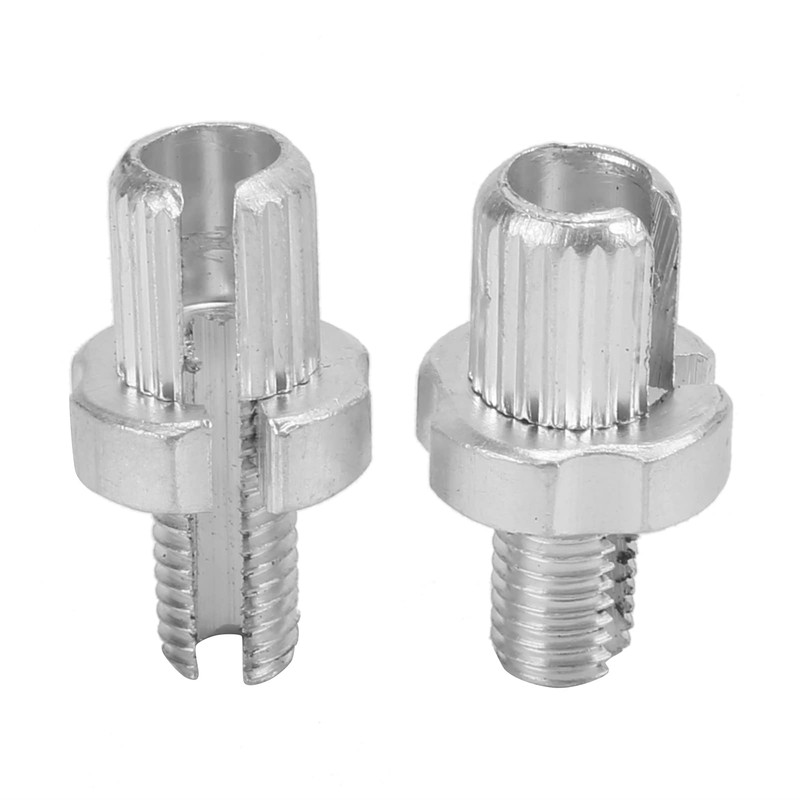 Akozon 2pcs M7 Brake Handle Lever Adjusting Screws Fastener Bolts,
