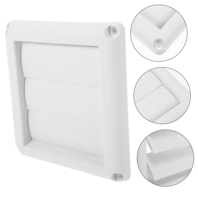 Ciieeo Exterior Louvered Dryer Vent Cover Vent Cap Mouse Design