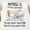 Ebmdsia Nurse Gifts for Women, Nurse Week Appreciation Gifts Blanket