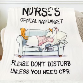 Ebmdsia Nurse Gifts for Women, Nurse Week Appreciation Gifts Blanket
