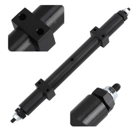 Eje de Rueda Trasera de Remolque sin alimentación RC, Remolque de Puente de Eje Trasero de Metal, Accesorio de modificación DIY Apto para Tamiya Serie 1/14(140 mm) Accesorio De